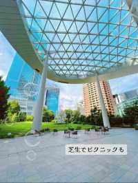 【東京】新名所🤍都会のオアシス️🫧緑がたくさんまったりチルスポット