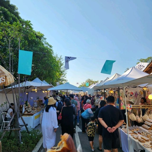 Wholesome weekend market in Chiang Mai