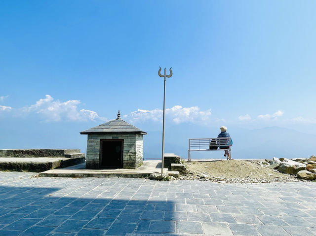 To soak in the beauty of the Himalayas.