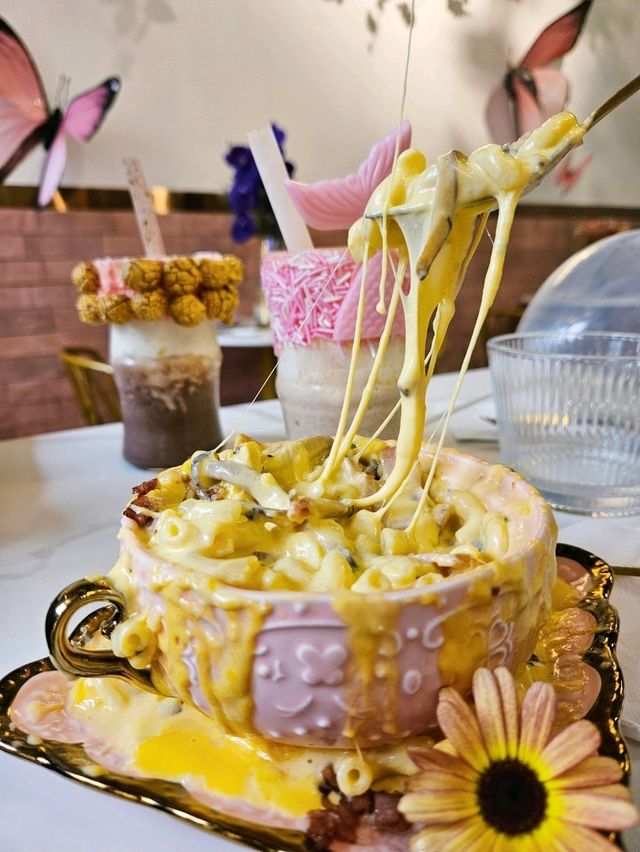 ♡超夢幻🌸花花🦋蝴蝶主題餐廳♡