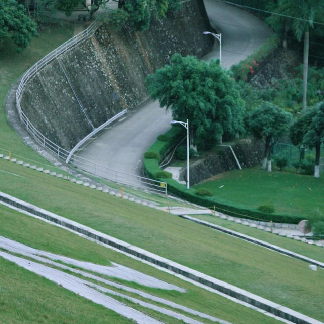 【臺北景點】仁義潭水庫：山水畫捲