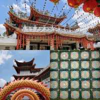 吉隆坡Thean Hou Temple，傳統文化氛圍的地方