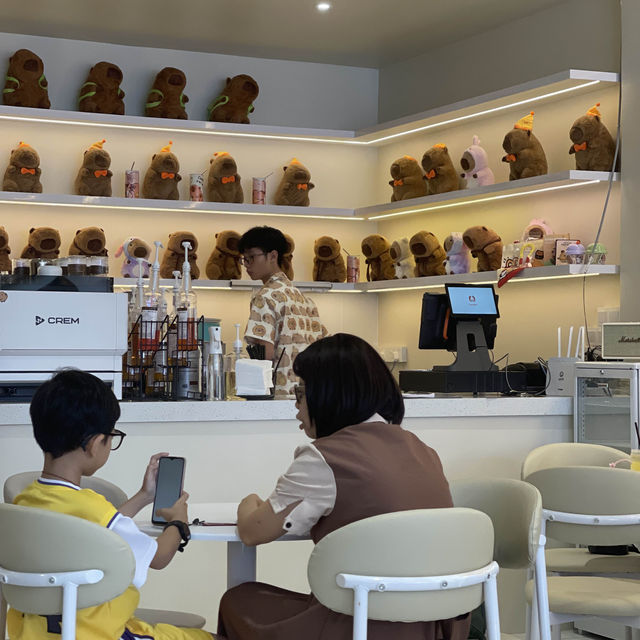 Capyba Cafe Charms with Cuteness and Cuisine!