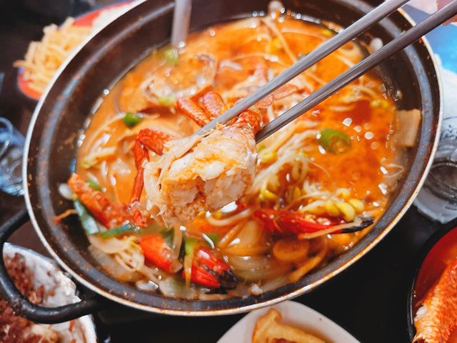 부산여행 먹방 필수 돌게탕원조 금포나루돌게탕🦀