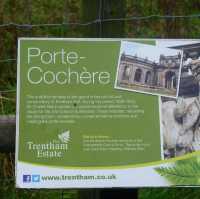 Porte-Cochere - the entrance to Trentham Hall