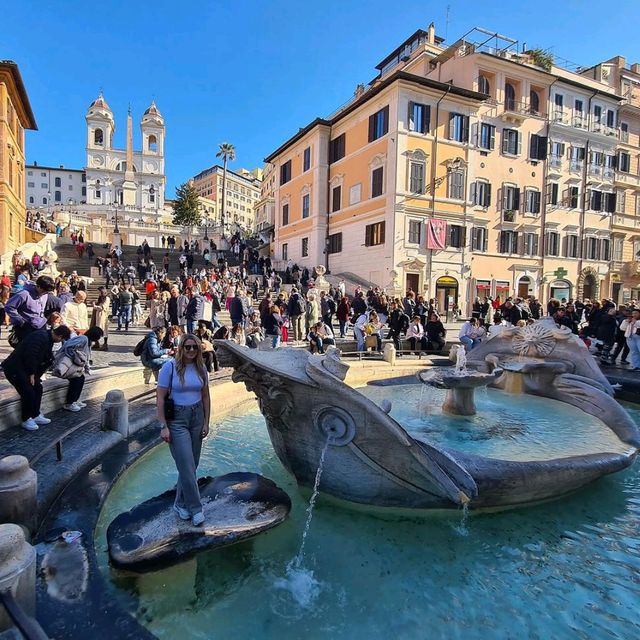 Rome’s most iconic landmarks The Spanish Steps