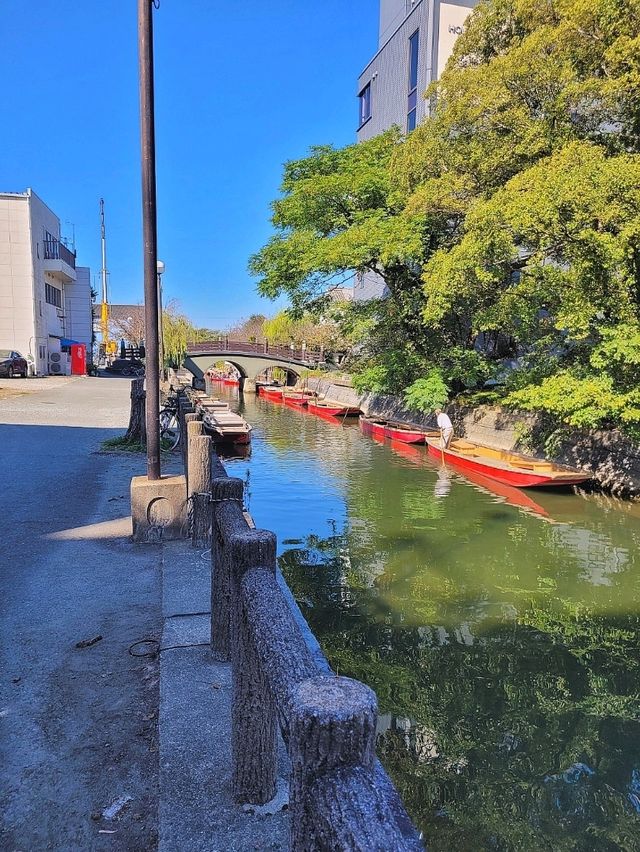후쿠오카 근교 여행 필수코스! 야나가와 뱃놀이 선착장🛶