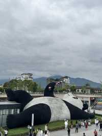 🐼แพนด้าเซลฟี่ เมืองตูเจียงเยี่ยน