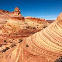 Walk through a masterpiece of nature’s artistry – explore the mesmerizing swirls of The Wave