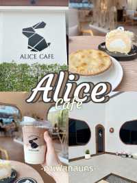 🍰พิกัดคาเฟ่สกลนคร เค้กมากมาย Alice cafe