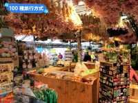 荷蘭阿姆斯特丹-辛格運河上的水上花市：Bloemen Market