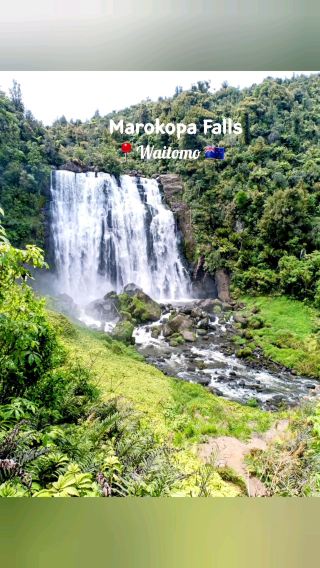 🇳🇿 Marokopa Falls 📍Waitomo