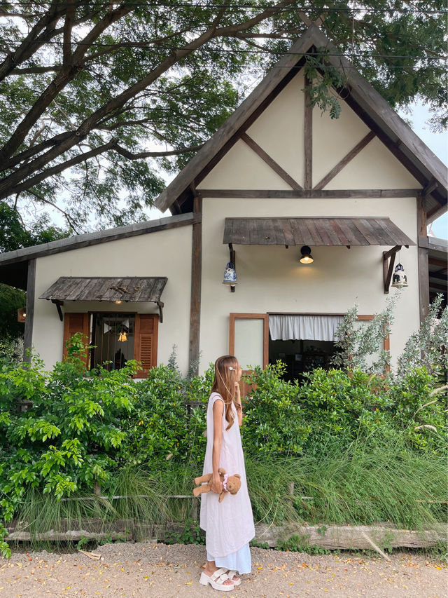 คาเฟ่ลพบุรี 🪴สวนบ้านใน หัวใจบ้านนอก