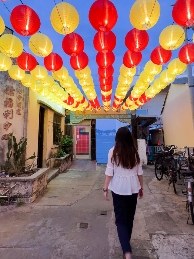 香港打卡｜超美的七彩燈籠隧道🌈