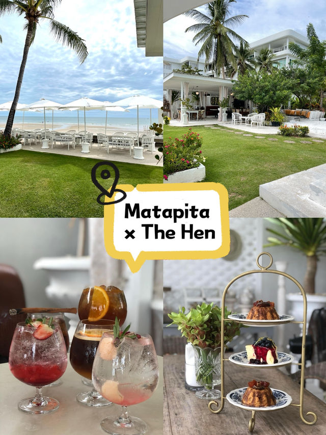 คาเฟ่ติดทะเลที่หัวหิน Matapita x The Hen