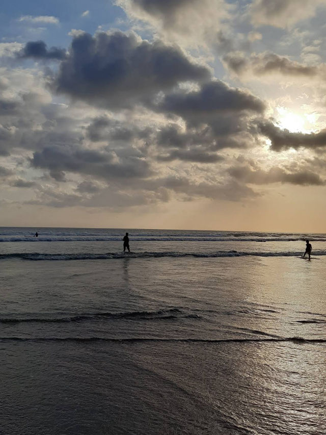 Sunset at Seminyak Beach 