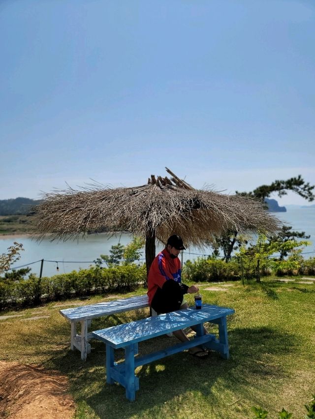 드라이브 코스로 좋은 세방낙조 진도카페