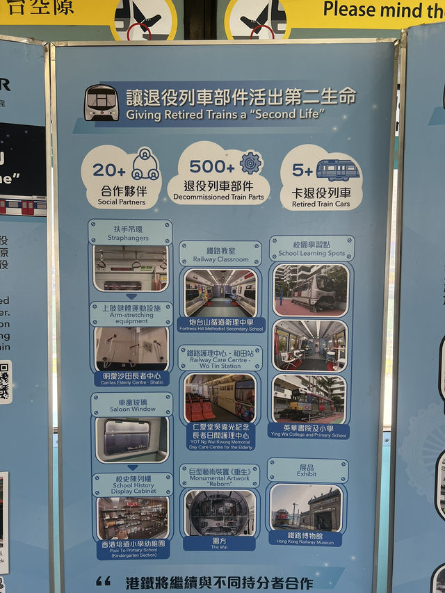 「烏蠅頭」列車重現灣仔「海濱站」