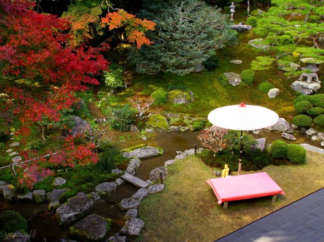 【滋賀県】滋賀の名勝逆さ紅葉！旧竹林院