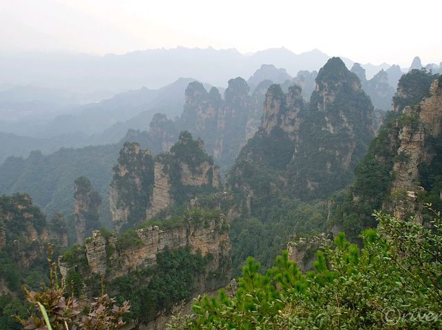 【中国】圧倒的スケール！武陵源の絶景中の絶景「空中庭園」