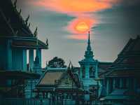 The Grand Palace in Bangkok: A Golden Hour Spectacle