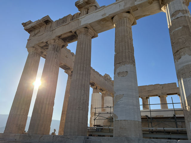 Wonderful experience at the Acropolis in Athens!