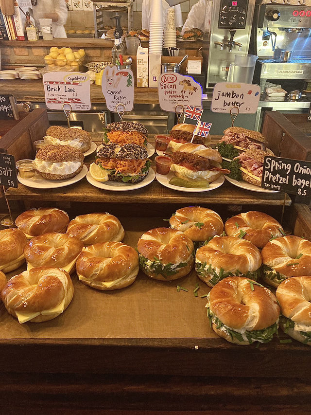 【韓国🇰🇷安国カフェ】London Bagel Museum ロンドンベーグルミュージアム