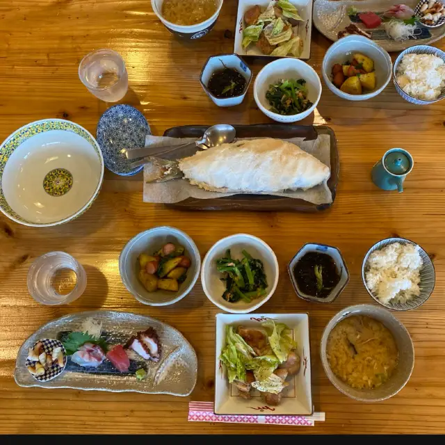 아카섬 추천! 오키나와 요리를 즐길 수 있는 민박