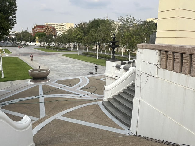 泰國曼谷紀念碑景點：King Rama I Monument พระบรมราชานุสาวรีย์พระบาทสมเด็จพระพุทธยอดฟ้าจุฬาโลกมหาราช。適合拍照打卡，了解歷史