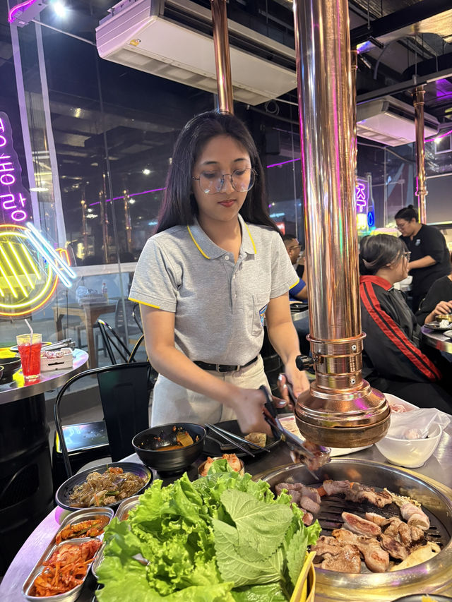 Kbbq korean buffet ปิ้งย่างเกาหลี