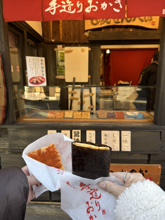 【熊本観光】1枚でもOK！焼きたてのお煎餅が食べられるお店‪🍘‬
