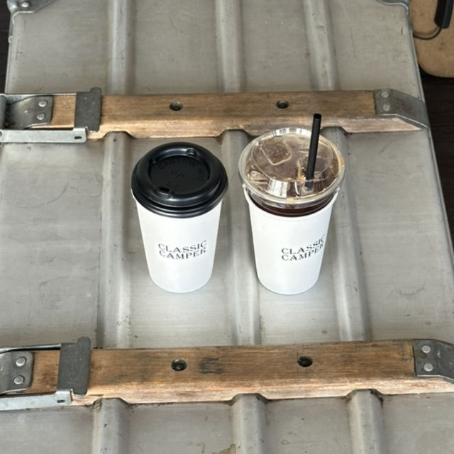 【韓国/釜山】沙上カフェ☕️CLASIC CAMPER