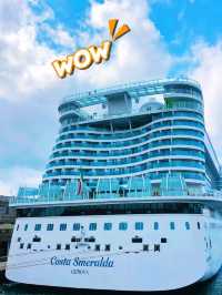 🌟🏝️ Costa Smeralda: A Glamorous Cruise from Abu Dhabi to Dubai! 🚢✨