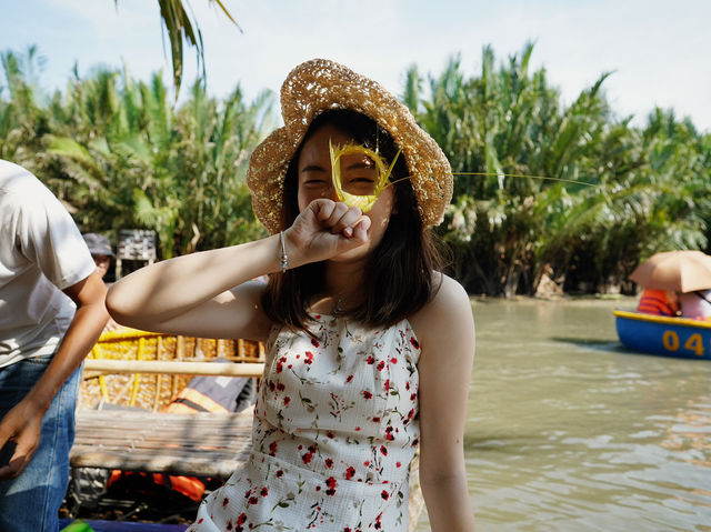 🇻🇳 越南 體驗當地漁民傳統交通工具 過程超級刺激🛶🎋