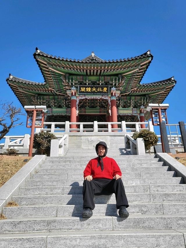 가볍게 산책하기 좋은 영덕 삼사해상공원