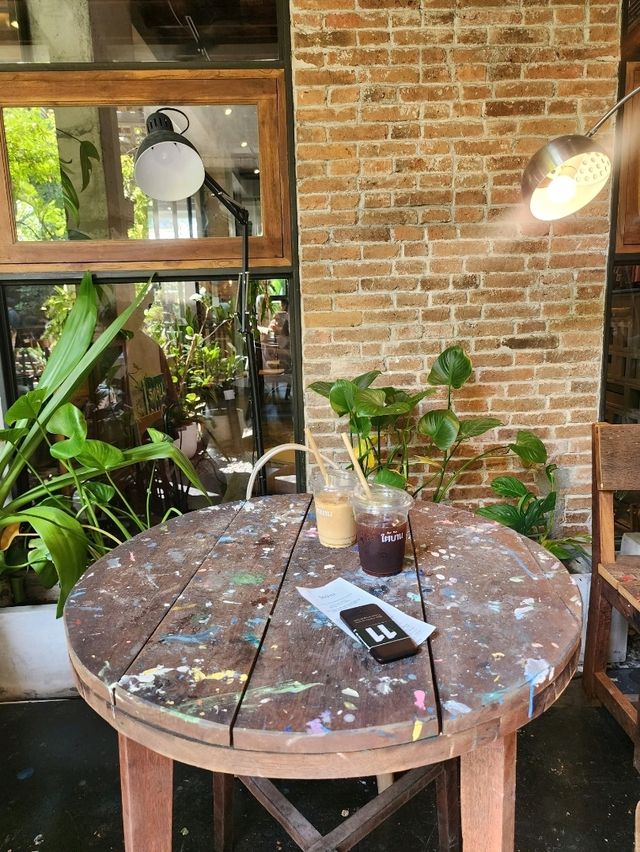 【バンコク】アートワークが出来る自然派カフェ🍀