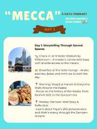 Mecca itinerary 