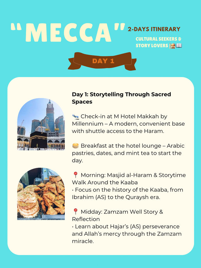 Mecca itinerary 