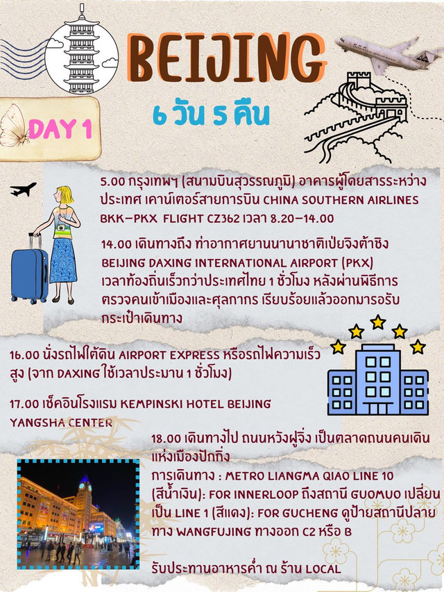 ปักกิ่งต้องไปให้ได้ซักครั้งในชีวิต✈️✨