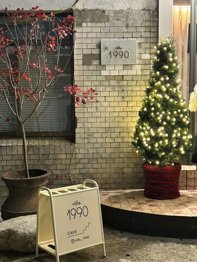 [🇰🇷ソウル]感性あふれるカフェ「villa.1990」で味わう、美味しいデザート時間