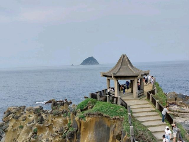 Beautiful view at Heping Island Geopark, Keelung, Taiwan