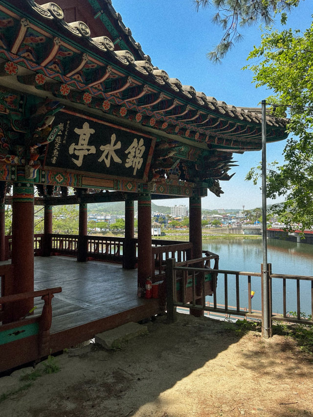 남원 요천을 내려다볼 수 있는 숨은 명소