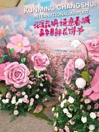 A SWEET FLORAL SURPRISE AT KUNMING INTERNATIONAL AIRPORT