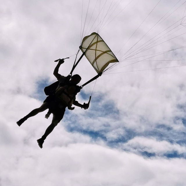 You only live once, so jump for it! 