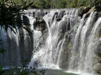A day trip to Shifen for its curtain-like waterfalls