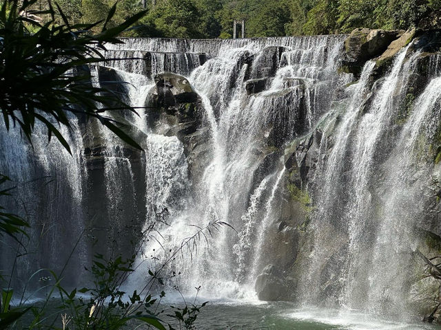 A day trip to Shifen for its curtain-like waterfalls