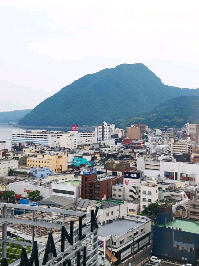別府半日遊，賀見岳纜車，可飽覽整個別府灣