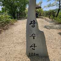 Climbing Wonjeoksan Peak