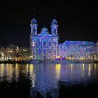 ✨ “Shadows Painted in Light: An Evening at Lilu Light Festival”