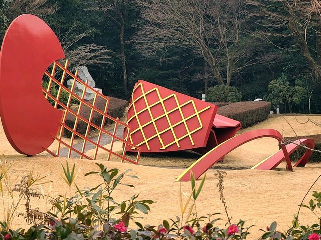 기리시마 예술의 숲(KRISHIMA ART NO MORI) 가고시마 미술관데이트